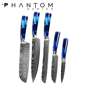 Phantom series - Sapphire Chefs bundle - 9 piece set