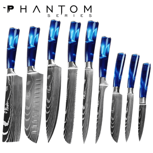 Phantom series - Sapphire Chefs bundle - 9 piece set